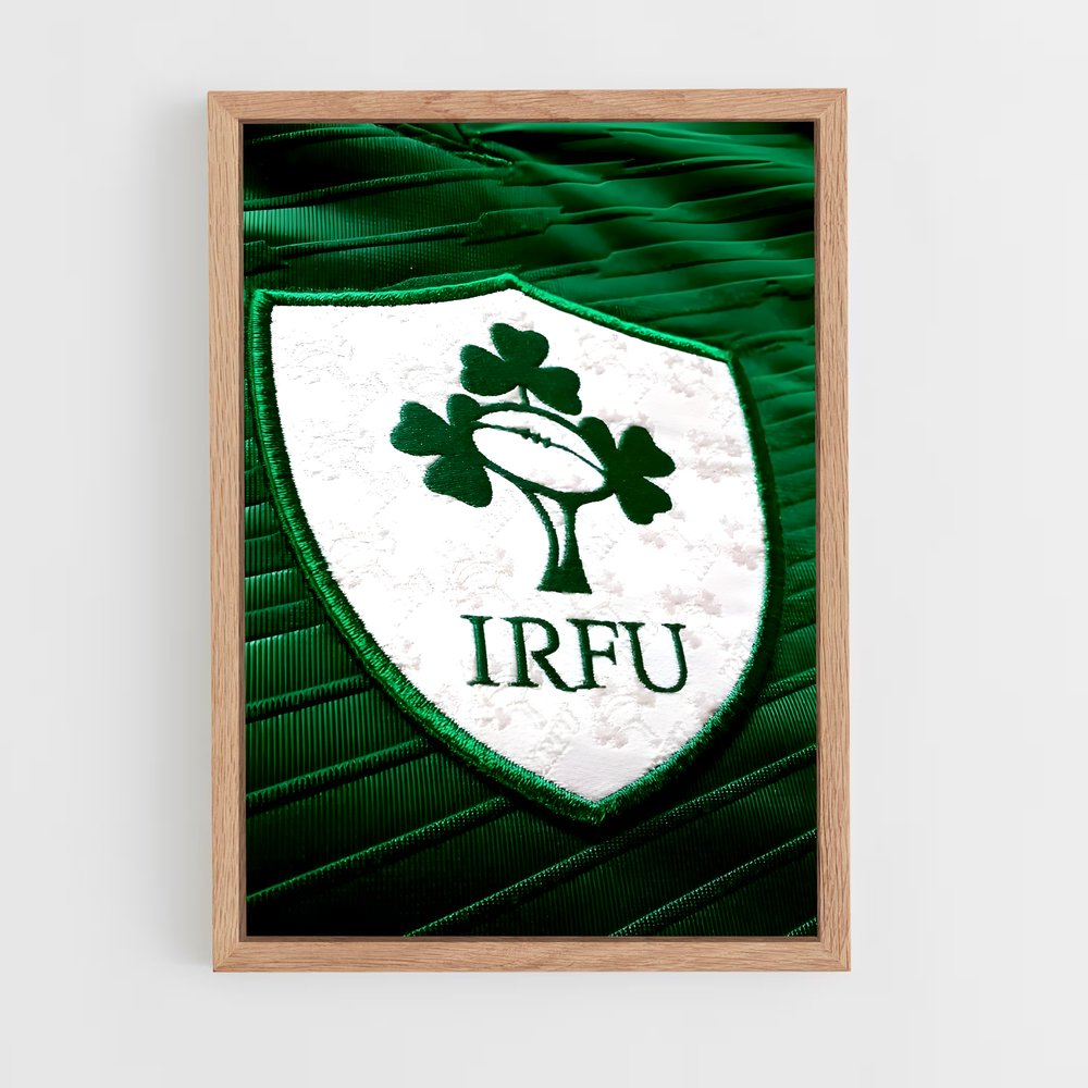 Poster Ireland National – affiche Rugby (vue 4)